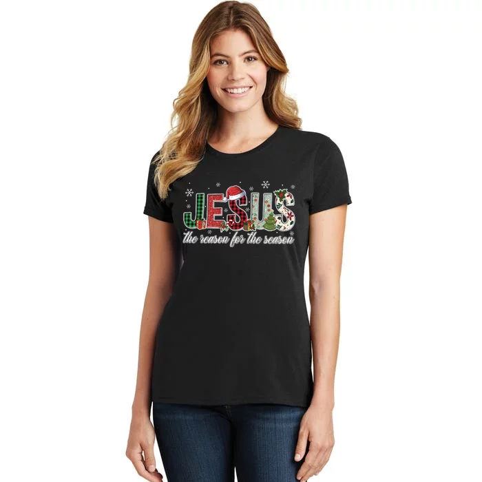 Jesus Is The Reason Jesus Christmas Women's T-Shirt