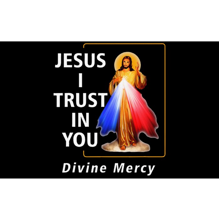 Jesus I Trust In You Divine Mercy Catholic Christian Bumper Sticker