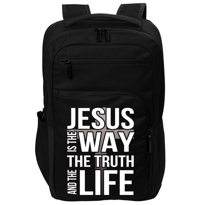 Jesus Is The Way The Truth And The Life Gift Impact Tech Backpack