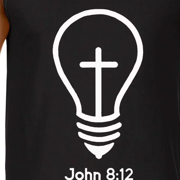 Jesus Is The Light Of The World John 812 Religious Faith Comfort Colors® Tank Top