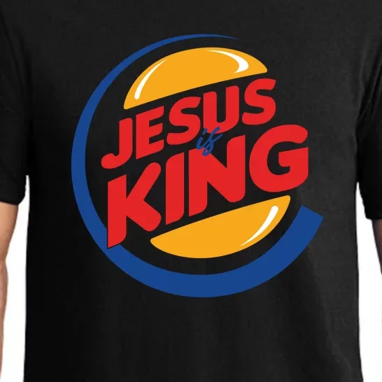 Jesus Is The King Logo Pajama Set