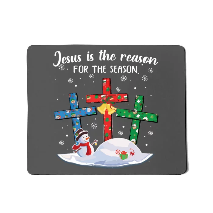 Jesus Is The Reason For The Season Christian Christmas Xmas Mousepad