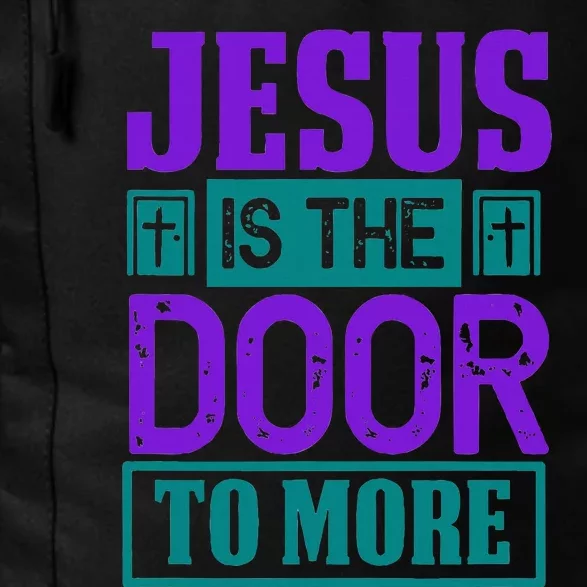 Jesus Is The Door To More Daily Commute Backpack