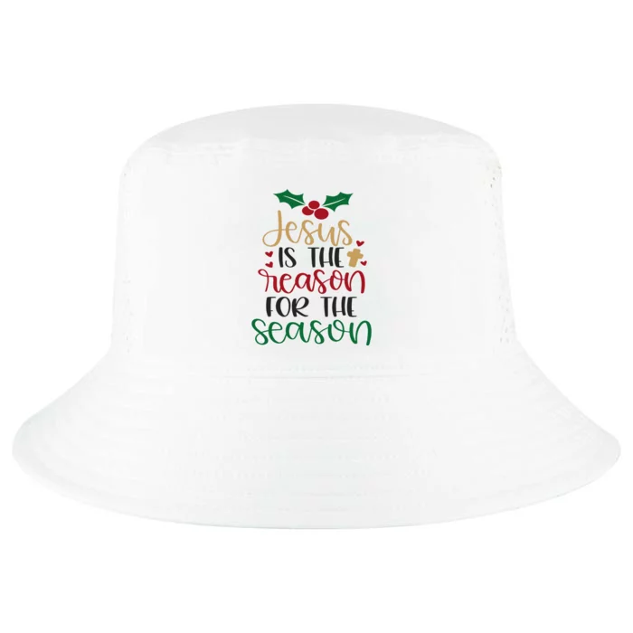 Jesus Is The Reason For The Season Christmas Cool Comfort Performance Bucket Hat