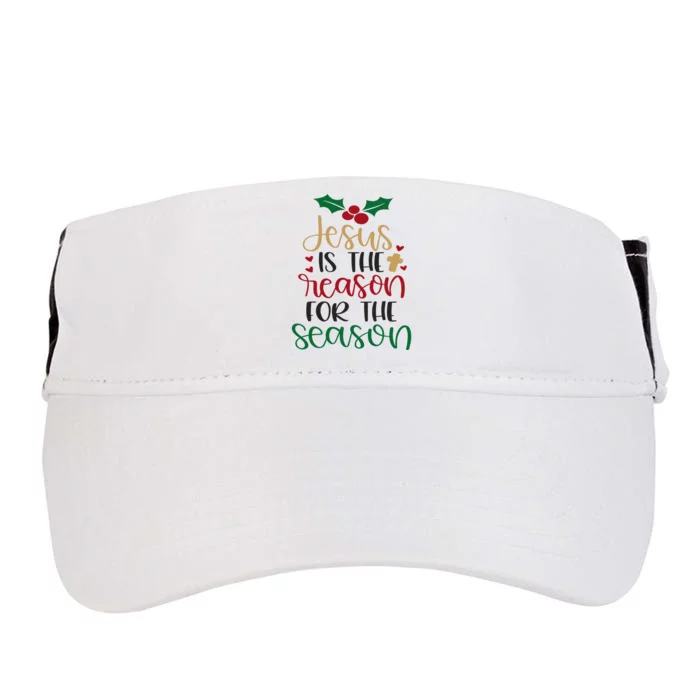 Jesus Is The Reason For The Season Christmas Adult Drive Performance Visor