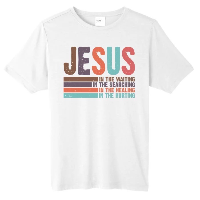 Jesus In The Waiting Quote Christian Vintage ChromaSoft Performance T-Shirt