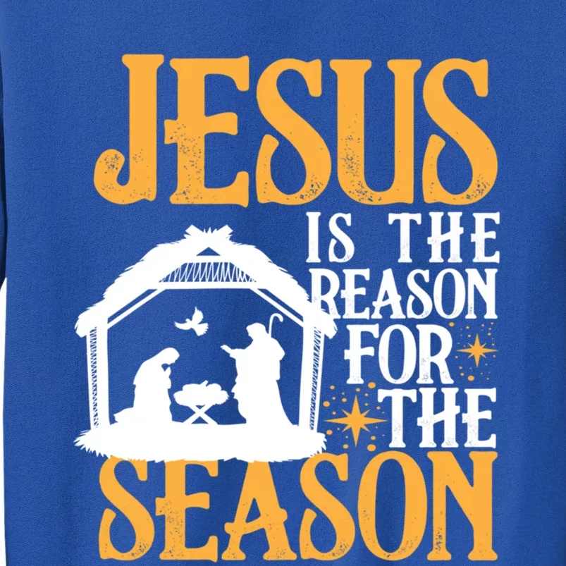 Jesus Is The Reason For The Season Christian Christmas Meaningful Gift Sweatshirt