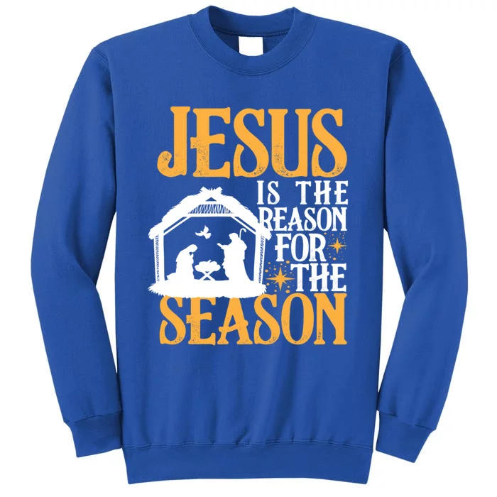 Jesus Is The Reason For The Season Christian Christmas Meaningful Gift Sweatshirt