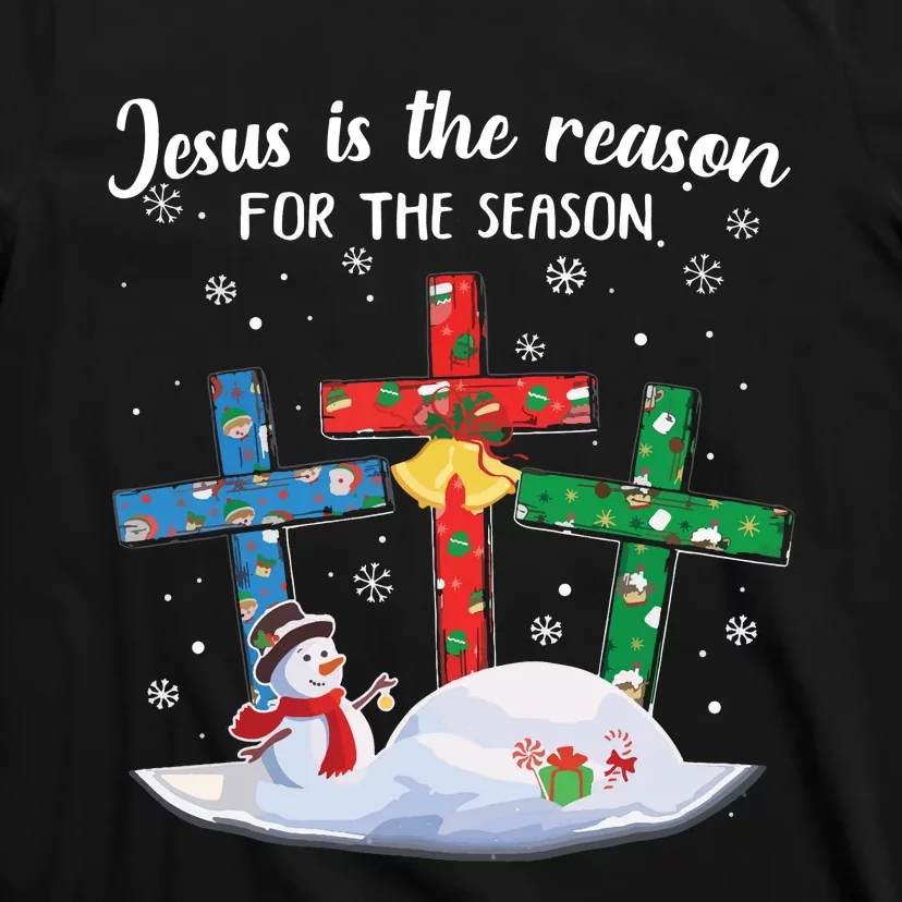 Jesus Is The Reason For The Season Christian Christmas Xmas T-Shirt