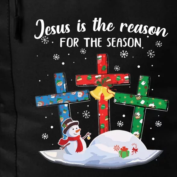 Jesus Is The Reason For The Season Christian Christmas Xmas Daily Commute Backpack