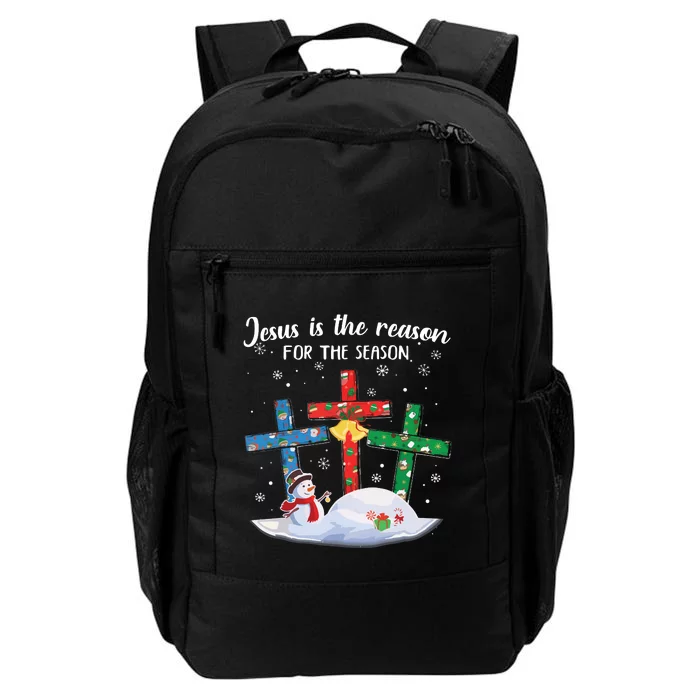 Jesus Is The Reason For The Season Christian Christmas Xmas Daily Commute Backpack