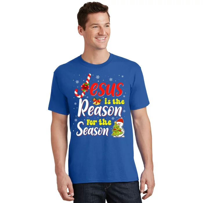 Jesus Is The Reason For The Season Christian Christmas Xmas Gift T-Shirt