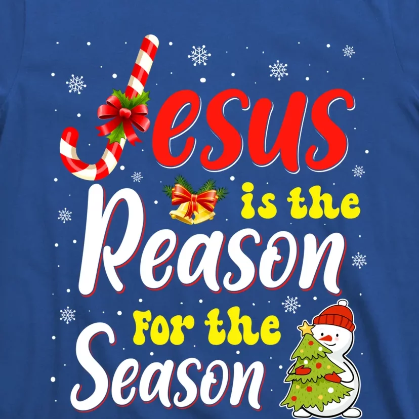 Jesus Is The Reason For The Season Christian Christmas Xmas Gift T-Shirt