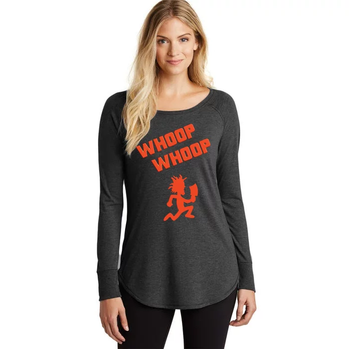 Juggalette ICP Whoop Whoop Hatchet Man Vibrant Colors Design Women's Perfect Tri Tunic Long Sleeve Shirt