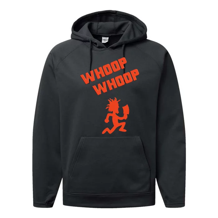 Juggalette Icp Whoop Man Extreme Colors Design Performance Fleece Hoodie