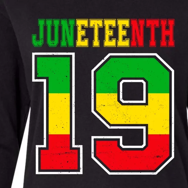 Juneteenth June 19 Black History Freedom African American Meaningful Gift Womens Cotton Relaxed Long Sleeve T-Shirt