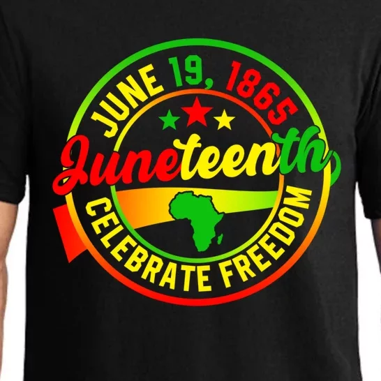 Juneteenth June 19 1865 Celebrate Black History Freedom Gift Pajama Set