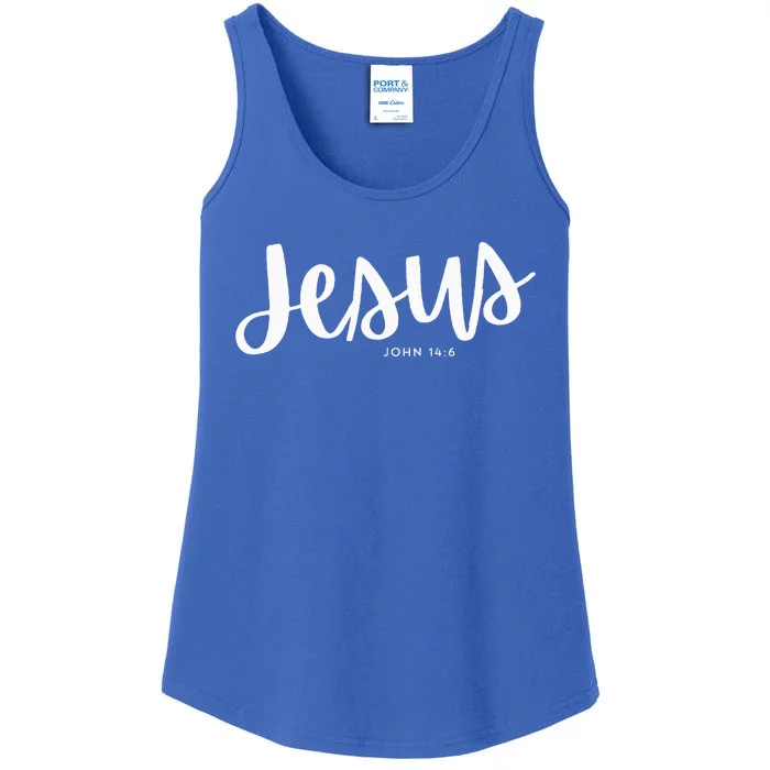 Jesus [John 146] Ladies Essential Tank