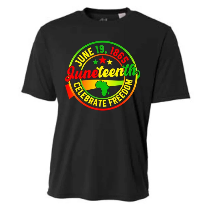 Juneteenth June 19 1865 Celebrate Black History Freedom Gift Cooling Performance Crew T-Shirt