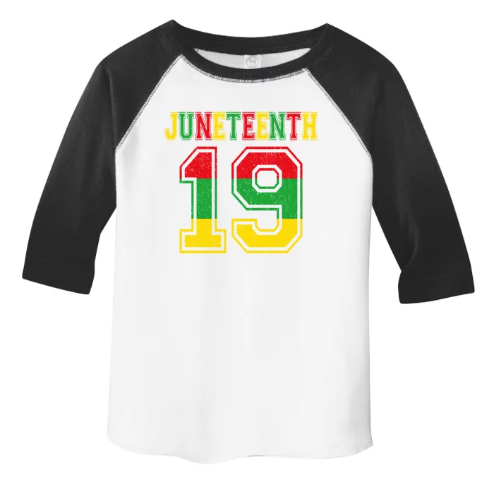 Juneteenth June 19 African American Melanin Black History Meaningful Gift Toddler Fine Jersey T-Shirt