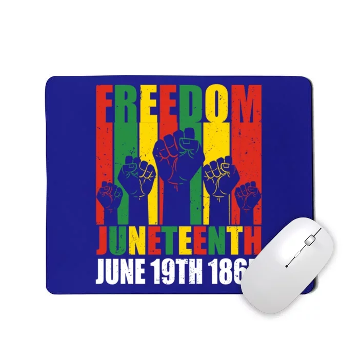 Juneteenth June 19th 1865 Independence African Freedom Day Gift Mousepad