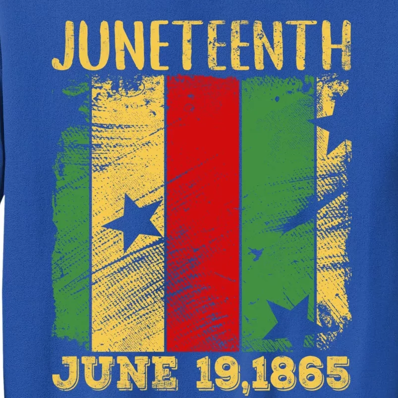 Juneteenth June 19 Melanin Black History African American Gift Tall Sweatshirt