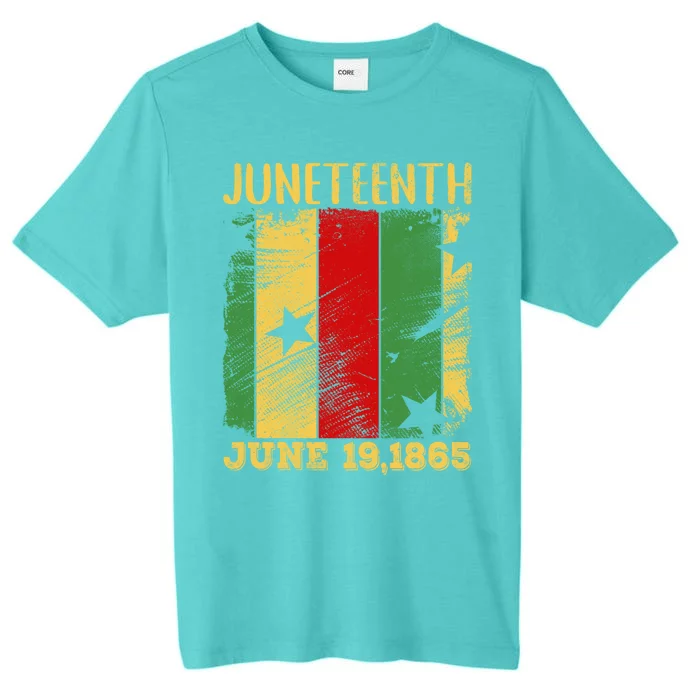 Juneteenth June 19 Melanin Black History African American Gift ChromaSoft Performance T-Shirt