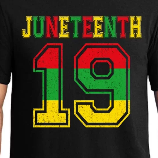 Juneteenth June 19 African American Melanin Black History Gift Pajama Set