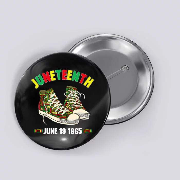 Juneteenth June 19 1865 Black AfricanAmerican Independence Button