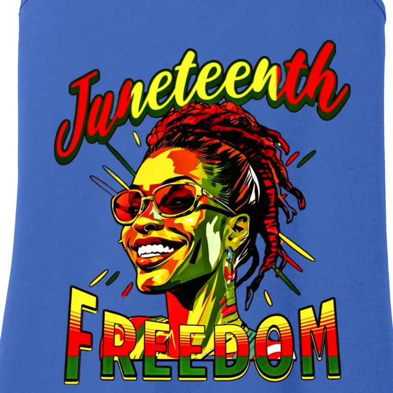 Junenth June 19th 1865 Junenth Freedom Day Gift Ladies Essential Tank