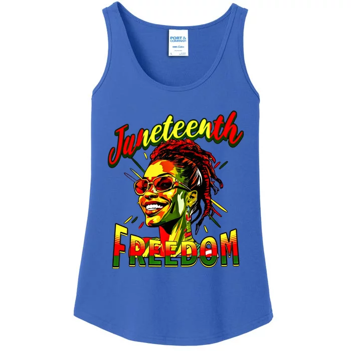 Junenth June 19th 1865 Junenth Freedom Day Gift Ladies Essential Tank