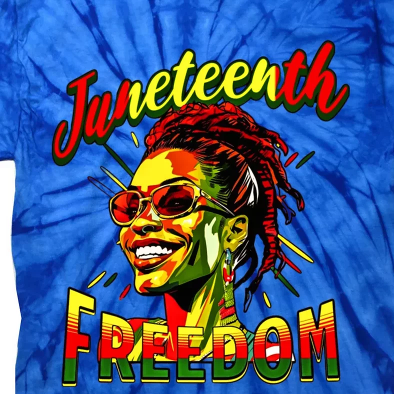 Junenth June 19th 1865 Junenth Freedom Day Gift Tie-Dye T-Shirt