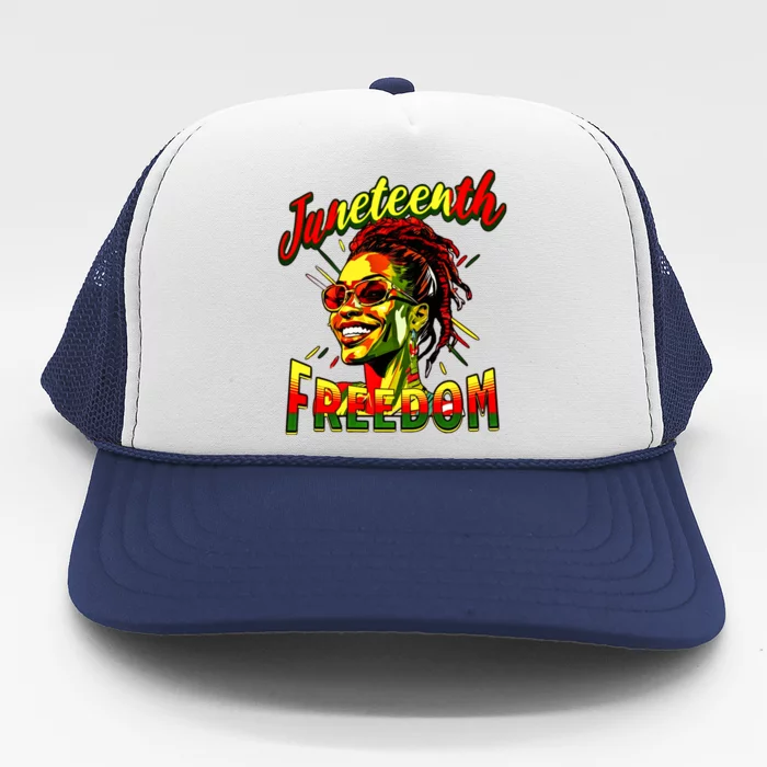 Junenth June 19th 1865 Junenth Freedom Day Gift Trucker Hat