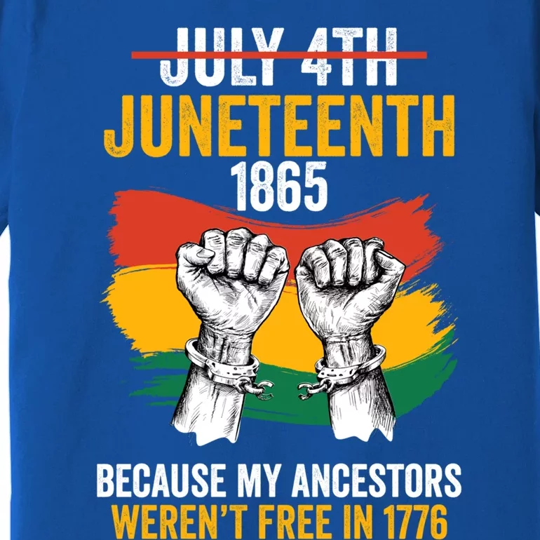 Juneteenth June 19 Gift Premium T-Shirt