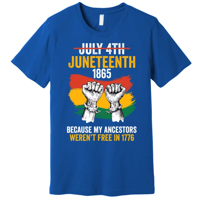 Juneteenth June 19 Gift Premium T-Shirt