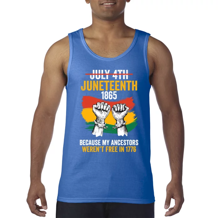 Juneteenth June 19 Gift Tank Top