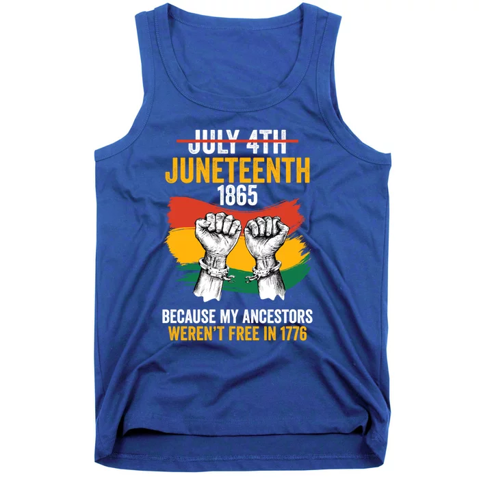 Juneteenth June 19 Gift Tank Top