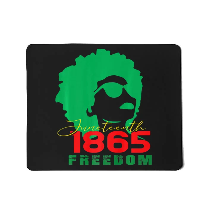 Juneteenth June 19th 1865 Juneteenth Freedom Day Pride Gift African Pride Mousepad