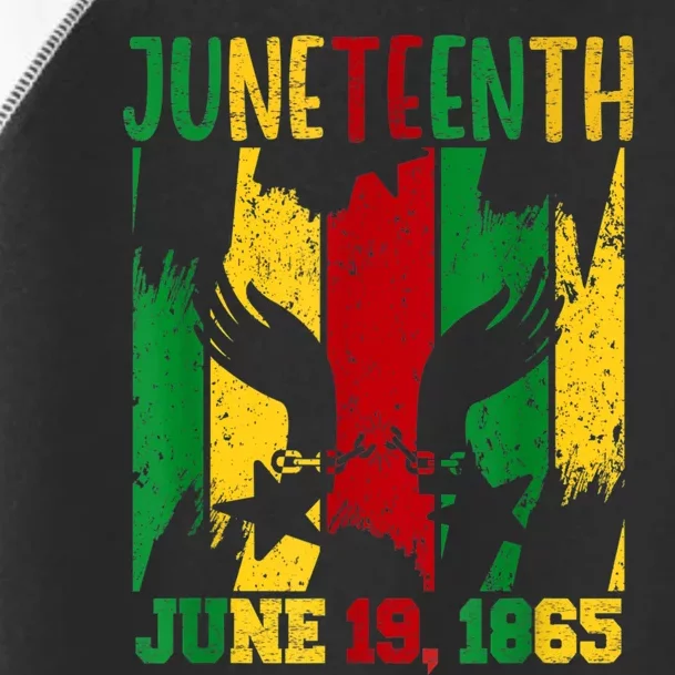 Juneteenth June 19th 1865 Juneteenth Freedom Day Toddler Fine Jersey T-Shirt