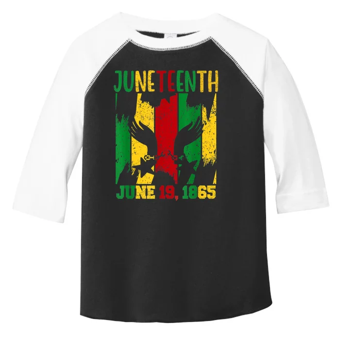 Juneteenth June 19th 1865 Juneteenth Freedom Day Toddler Fine Jersey T-Shirt