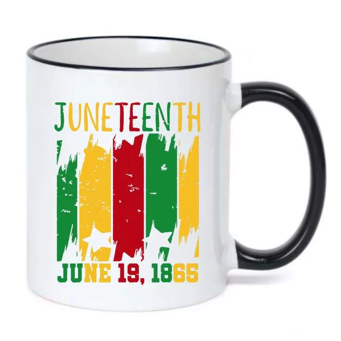 Juneteenth June 19th 1865 Juneteenth Freedom Day Black Color Changing Mug