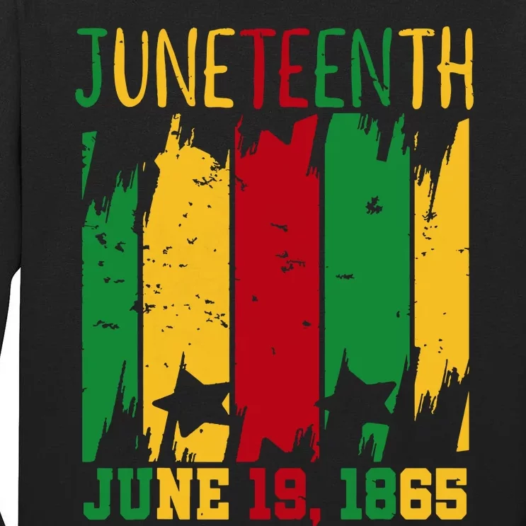 Juneteenth June 19th 1865 Juneteenth Freedom Day Tall Long Sleeve T-Shirt