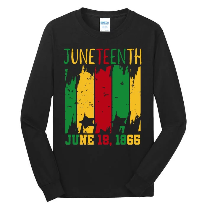 Juneteenth June 19th 1865 Juneteenth Freedom Day Tall Long Sleeve T-Shirt