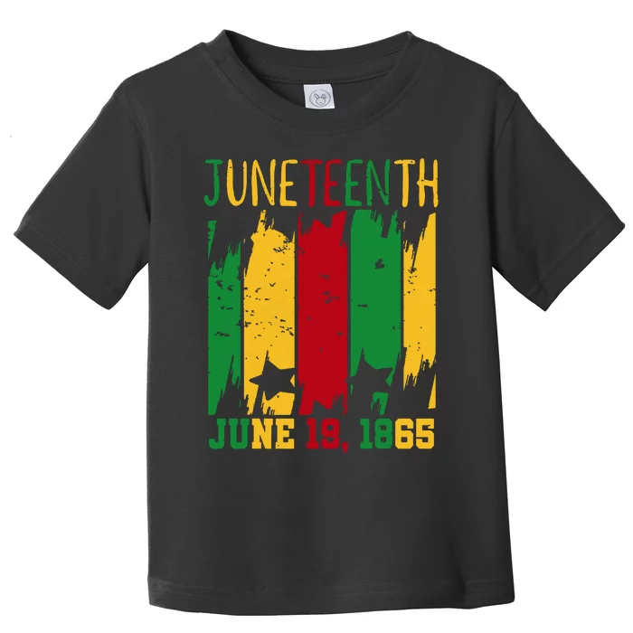 Juneteenth June 19th 1865 Juneteenth Freedom Day Toddler T-Shirt