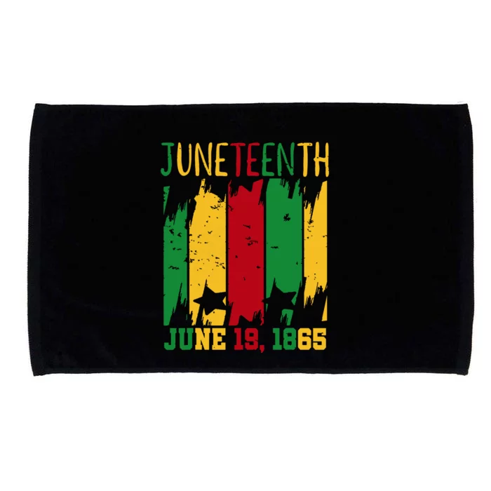 Juneteenth June 19th 1865 Juneteenth Freedom Day Microfiber Hand Towel