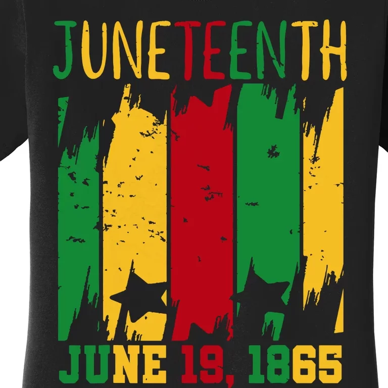 Juneteenth June 19th 1865 Juneteenth Freedom Day Women's T-Shirt