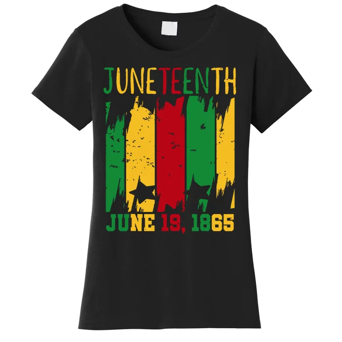 Juneteenth June 19th 1865 Juneteenth Freedom Day Women's T-Shirt