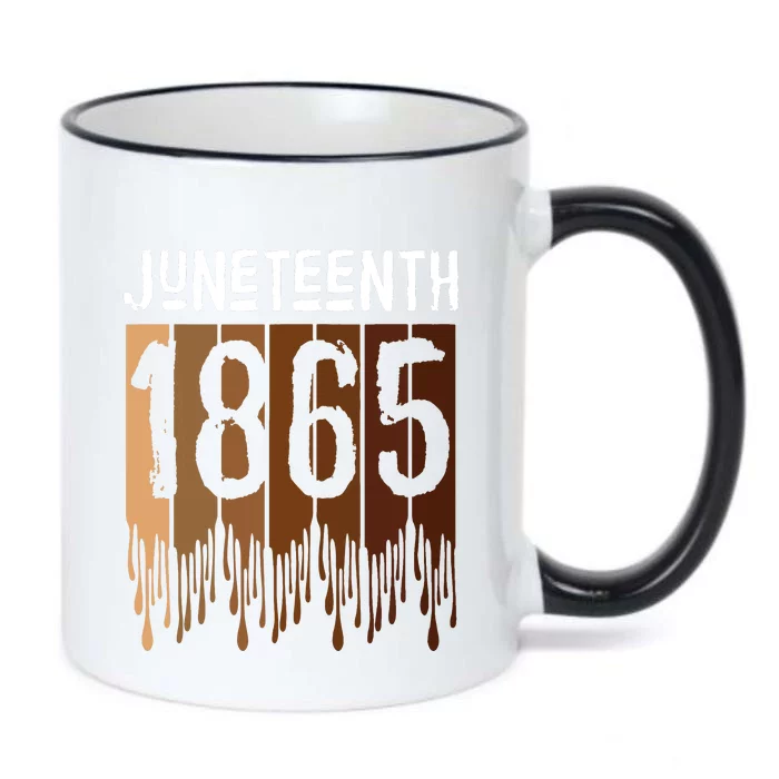 Juneteenth June 19th 1865 Freedom Day Melanin Black Color Changing Mug