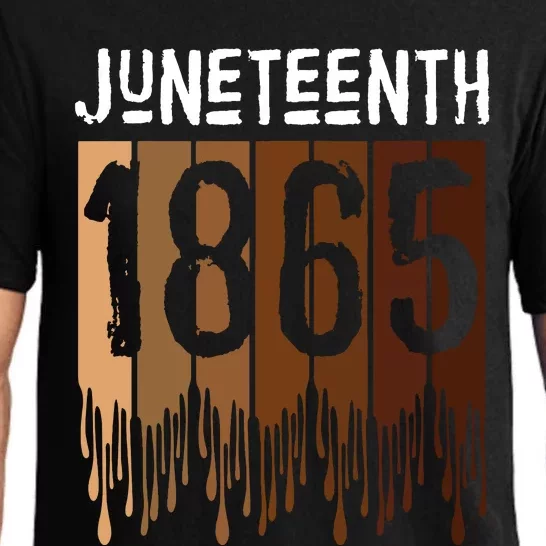 Juneteenth June 19th 1865 Freedom Day Melanin Pajama Set