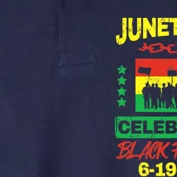 Juneteenth June 19th Black Freedom Softstyle Adult Sport Polo